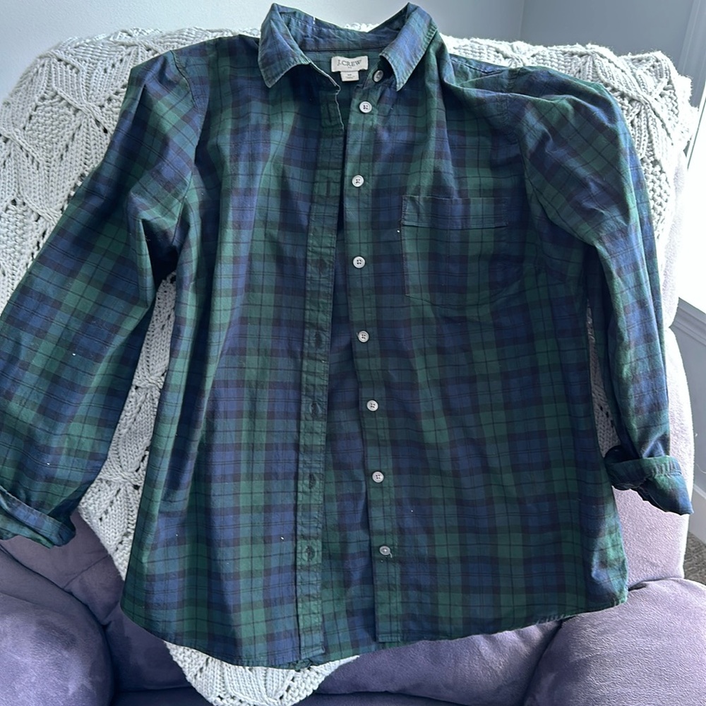Women’s, tartan plaid, size medium, EUC